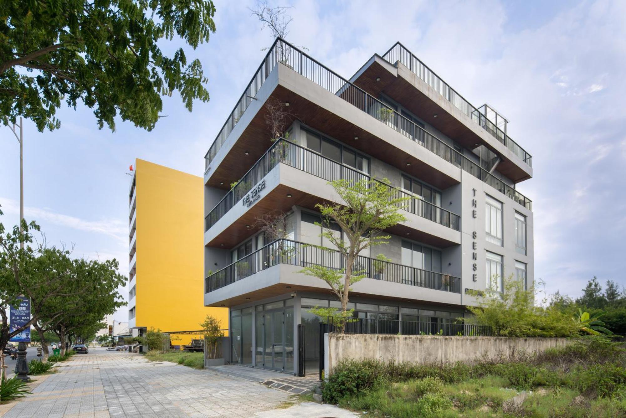 The Sense Apartment - Modern, Near My An Beach 岘港 外观 照片